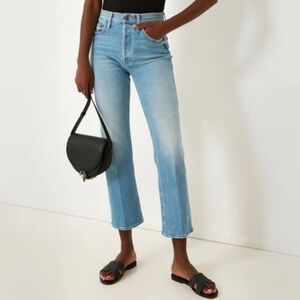 MOTHER The Tripper Ankle Jeans Size 25 Ripe For The Squeeze Crop Button Fly
